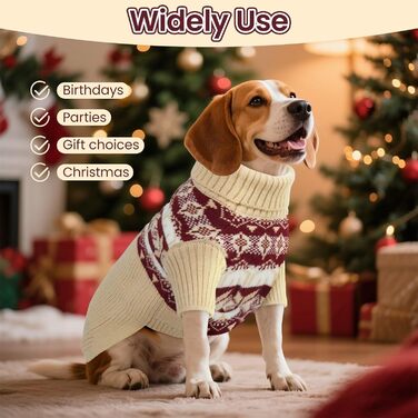 Светр для собак IECOii XXXXL (5XL) великих порід, теплий, з високим коміром, для добермана, німецької доги, апельсиновий