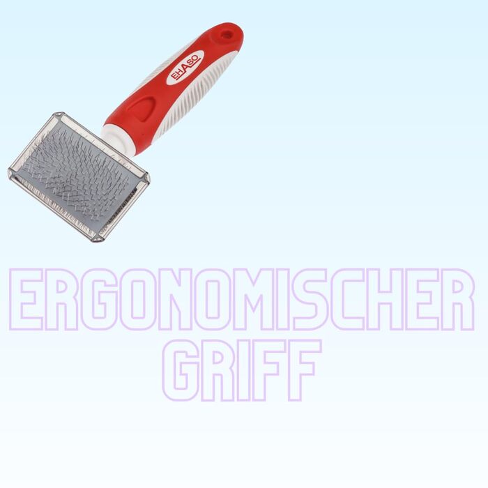 Щітка для собак EHASO Softzupfbürste: велика (10x6 см), мала (5,2x3,5 см)