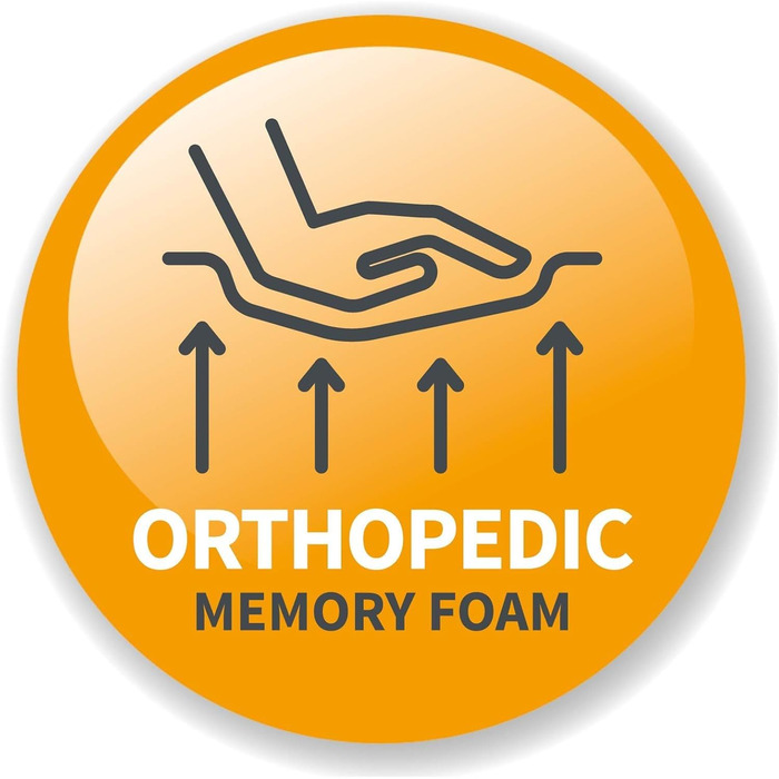 Преміум подушка для собак JAMAXX - ортопедична, з пінополіуретановими гранулами, знімний водонепроникний чохол, сірий колір. Розміри: S (65x50 см), L (90x70x15 см)