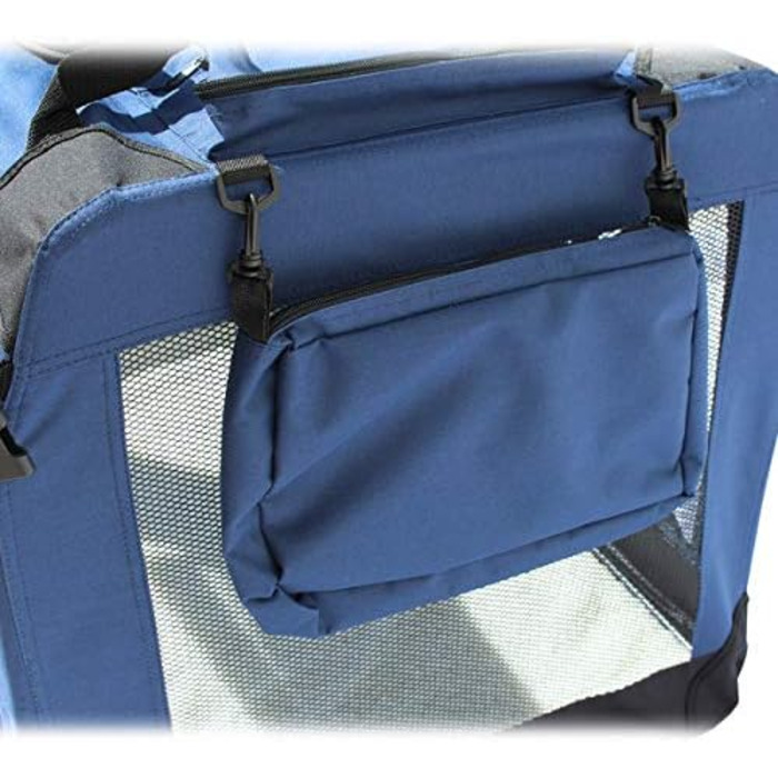 Транспортна переноска для тварин YATEK, складана, 70x8x52 см