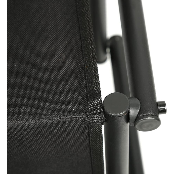 Рампа для собак Hunderampe до 75 кг, складна, для маленьких та великих собак, чорна, розмір 45x139x56-76 см