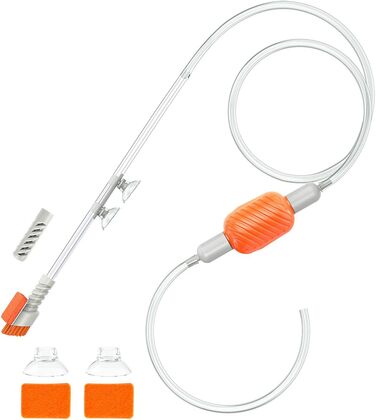 Набір для чищення акваріума Pawfly: сифон, пилосос, шланг 1,8 м, інструмент для очищення ґрунту