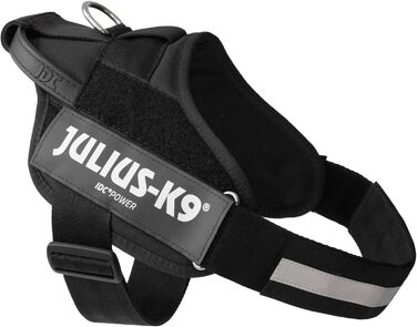 Шлея Julius-K9 IDC Stealth для собак, розмір L/1, чорна