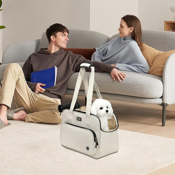 Дихаюча переноска для собак та котів з м'якими ремінцями | Зручна переноска для маленьких тварин для ветеринара, прогулянок, парку та покупок