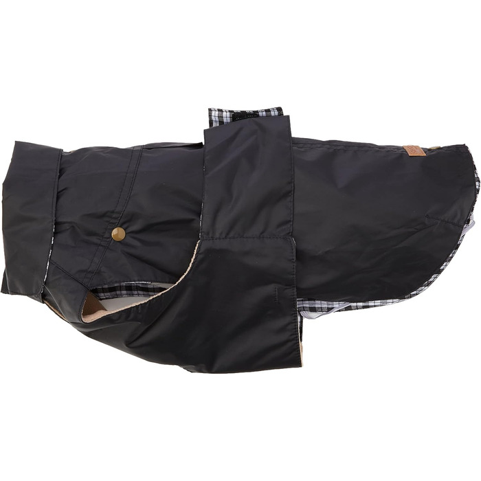 Зимовий теплий одяг для собак Croci Montreal, чорний, розмір 40 см, водонепроникна куртка