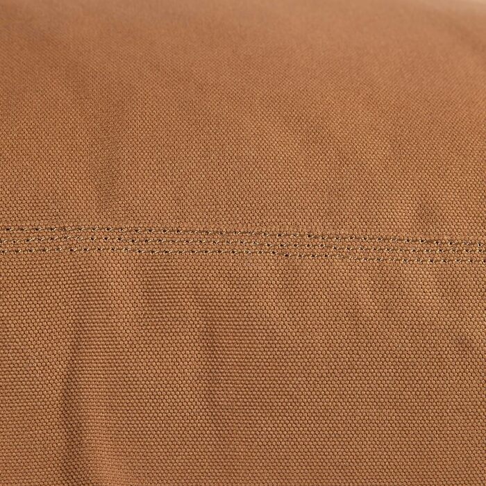 Міцне ліжко для домашніх тварин Carhartt з канвасу, ліжко для собак Carhartt Brown, розмір M, 69 x 89 x 10 см