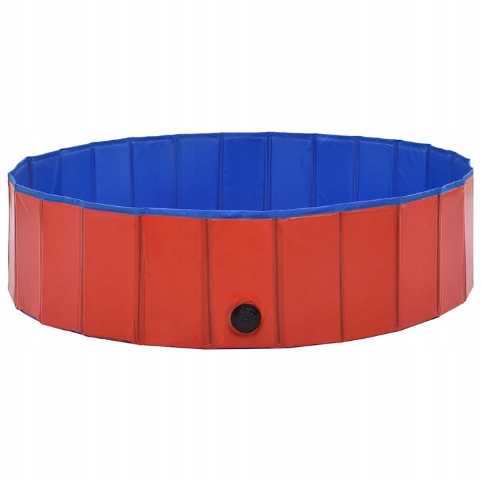 Басейн для собак 120x30 см, червоний