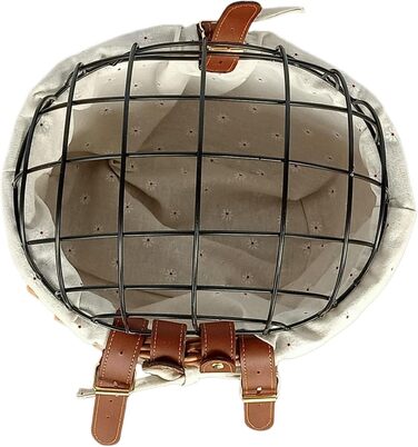 Плетенний велосипедний кошик для котів з дрітчатою кришкою, передній кошик для тварин, знімний переносник для собак, цуценят та котів