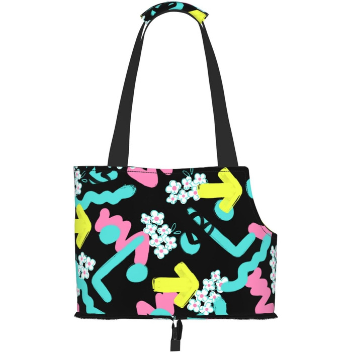 Сумка-переноска для котів та собак Paylamon, складана, для подорожей, з графіті