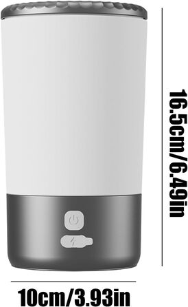 Електричний мийник лап для собак великих порід | Автоматичний мийник лап для котів та цуценят | Чорний/Білий