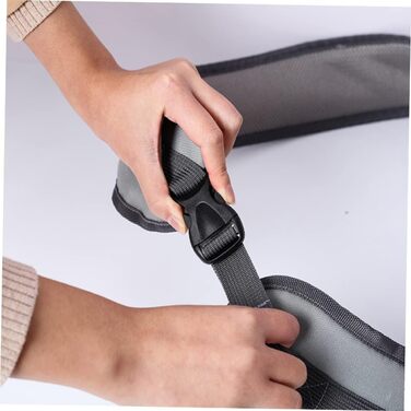 Сумка-переноска для тварин BESPORTBLE: міцна переноска для собак та котів, з вентиляційними вікнами та регульованими ременями, для подорожей з маленькими тваринами та цуценятами (чорна)