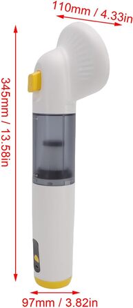 Набір для догляду за шерстю собак Tnfeeon, портативний пилосос для шерсті з баком 200 мл для авто, дому, дивану, килима