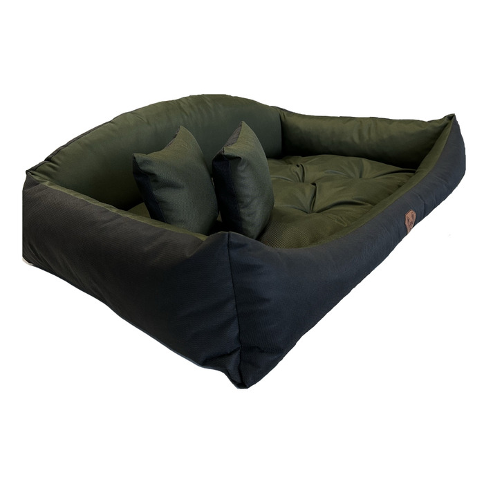 Ліжко-канапа для собак Dogs 4 Life, чорна, 100 см x 75 см