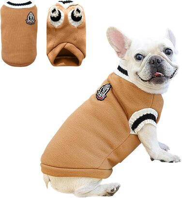 PETCUTE Пуловер для собак і котів, теплий зимовий одяг, теплий одяг для тварин, одяг для собак, теплий одяг для котів та собак, подарунок для собак та котів, теплий одяг для собак (XL, помаранчевий)