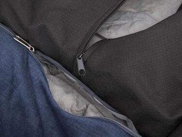 Ліжко для собак, лежанка для тварин, килимок для собак, ліжко-кімнат, матрац для собак, диван для тварин, матрац, XXXL - 132 x 106 см, Графіт. Екологічний розмір: XXXL - 132 x 106 см