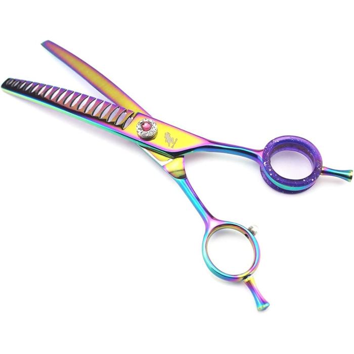 Ножиці для стрижки собак та котів, професійні ножиці для грумінгу, нержавіюча сталь, 7 дюймів