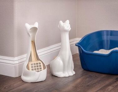 Тримач для совка для прибирання за тваринами New Age Pet з совком, пластик