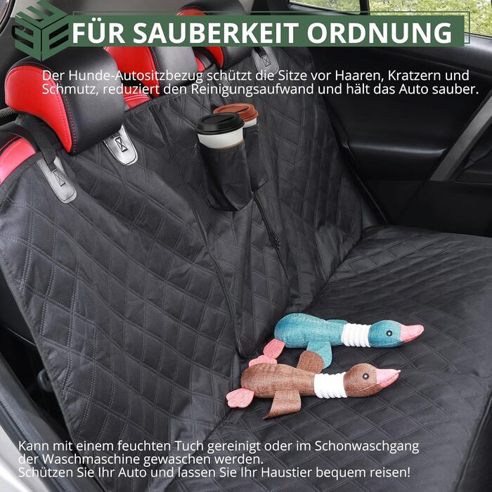 Захист для автосидіння для собак EYPINS: водовідштовхувальний, антиковзкий, 137x125 см, універсальний