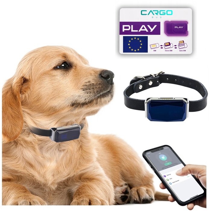 GPS-локатор для собак та котів, нашийник із SIM-картою