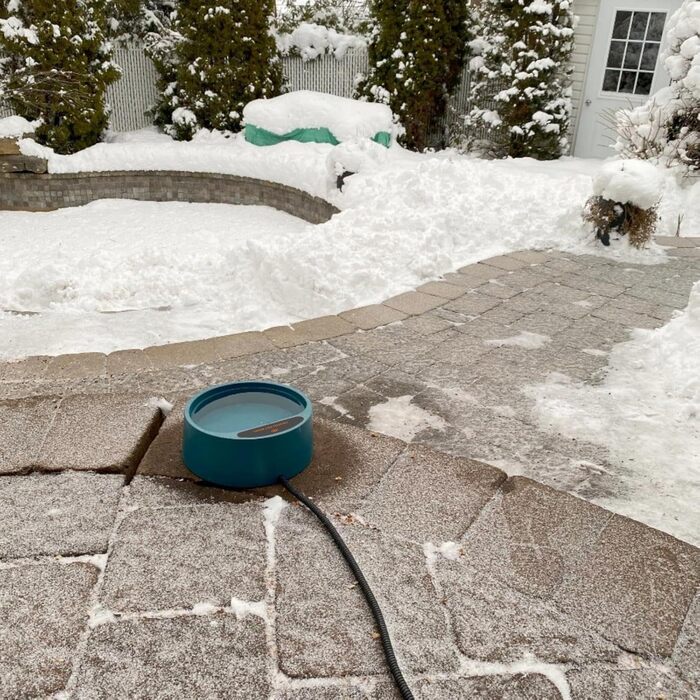 Автоматичний годівниця-поїлка з підігрівом для тварин 2L: інтелектуальна температура та контроль рівня води