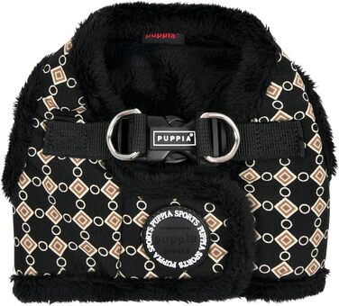 Шлейка для собак Puppia Jace чорного кольору, розмір L