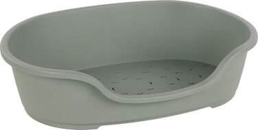 Крізь для собак Flamingo Tuck - Овальне, Зелене, Розмір M (70x47x22 см) | Практичне, Стильне, Легко Мити!