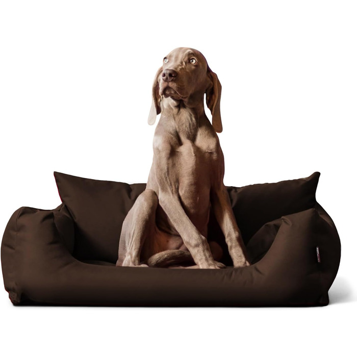 Tierlando® Hundebett NEMO: Софа для собак з міцного Оксфорду 600D, знімний матрац та пральний чохол, 100x80 см, для собак маленьких та середніх порід