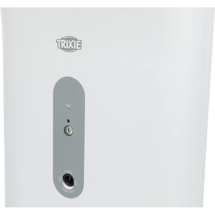 Автоматична годівниця для тварин TRIXIE TX8 SMART 2.0, 4,5 л, біло-сіра