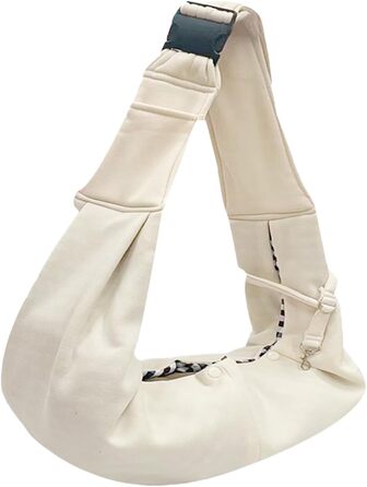 Сумка-переноска для собак | Дихаюча переноска для цуценят з вентиляцією - легке багатофункціональне аксесуар для подорожей, походів, активного відпочинку, прогулянок, громадського транспорту та покупок (Бежевий)