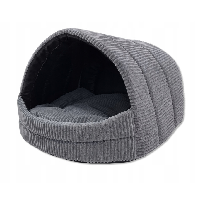 Будка для собак Odol-Plusz, чорна, 45 см x 50 см