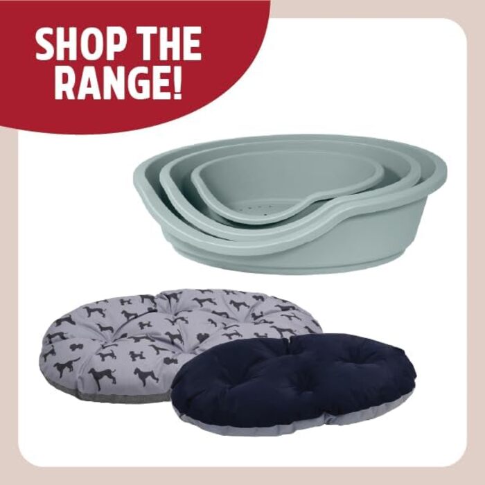 Килимок для домашніх тварин Rosewood Eco Line з переробленого пластику, сірий графіт, великий (95 см) – міцний, пральний