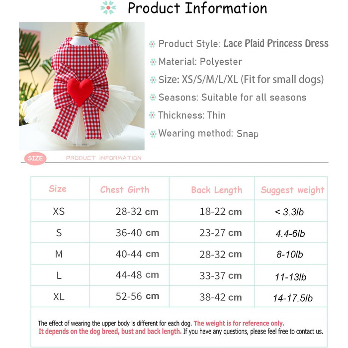 Сукня-тьюль для котів, мереживна, на весілля, для дівчаток, червона, розмір Small