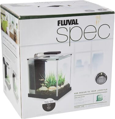 Нано акваріум Fluval Spec 3, 10 л, чорний колір