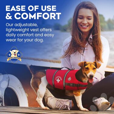 Рятувальний жилет для собак Fido Pet Products, XS, червоний