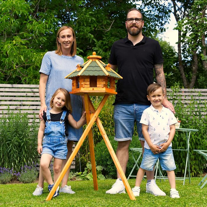 Дерев'яний годівничка для птахів Vogelvilla V18, розміри L/XL/XXL