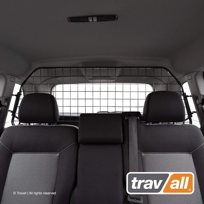 Сітка для собак Travall, сумісна з Opel/Vauxhall Zafira (2005-2014) [Без панорамного даху]. Надійна сталева перегородка для багажника, захист вантажу.