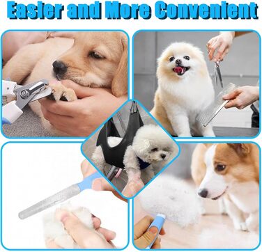 Набір для догляду за тваринами: гамак, триммер для нігтів, нашийник для грумінгу, фіксатор, петля для грумінгу, дихаюча сумка, помічник для малих тварин, чорний інструмент для догляду за кігтями