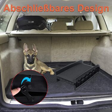 Рампа для собак, спідниця для собак з пластику, неслизька, 156 x 40 см, для великих і маленьких тварин (з папером з замороженим ефектом)