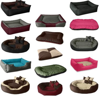 Ліжко для собак BedDog Teddy XL, сіро-сіре, з бортиками, з кордури та мікрофібри, для дому і вулиці, квадратне, знімний чохол