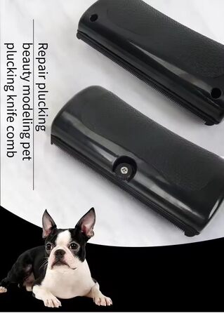 Бурштук Fellwunder для собак: щітка для видалення шерсті, гребінець проти випадіння шерсті, підходить для всіх типів шерсті, м'який інструмент (1 шт.)