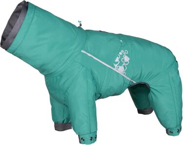 Дощовик для собак Hurtta Mudventure Overall ECO, Peacock-Türkis (30S)