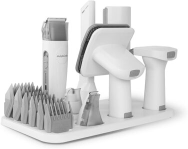 Набір для грумінгу тварин Molly&Cody SAMSON 7-в-1: машинка для стрижки, пилосос для шерсті, 6 насадок. Для собак та котів.