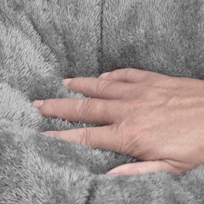 М'яке ліжко для собак та котів Queta, 46x46x23 см (Сірий)