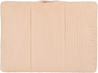 Килимок для собак, м'який лежак з рифленого трикотажу, неслизька підкладка, зелений, L (70x50x5 см)