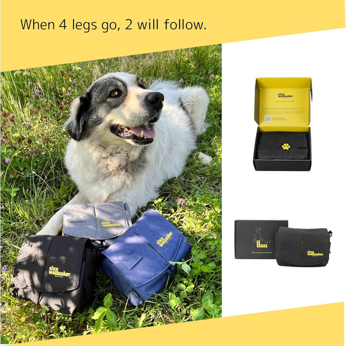 Leckerlibeutel для собак Arrivly SixWalker з магнітним закриттям: практичний фідер для тренувань, універсальна сумка для ласощів з винімною кишенєю (чорний)