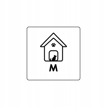 Ексклюзивне лежак-будиночок Royal Prestige R:2 PUSTYNNY, 44x37 см, розмір M