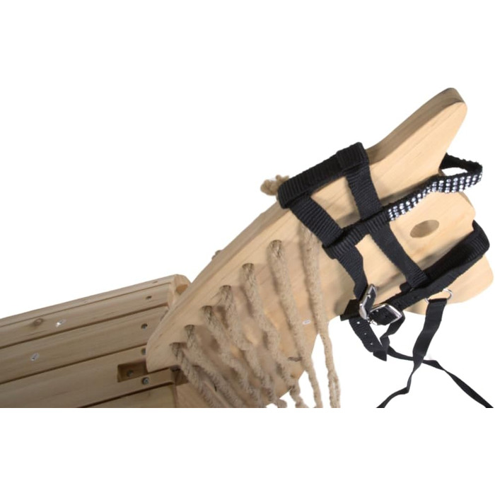 Сбруя 'Lotty' для іграшкових та дерев'яних коней PFIFF 103126, іграшкова тренса, універсальний розмір (чорний)