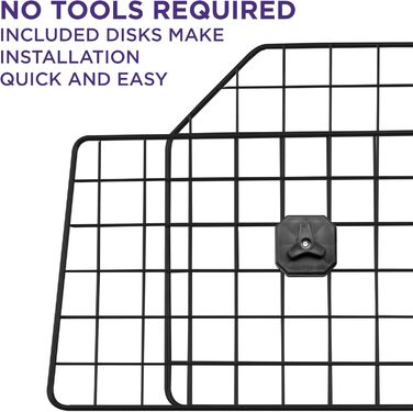 Бар'єр для собак у автомобіль Pawple - універсальний, для SUV, авто, вантажівки, міцний