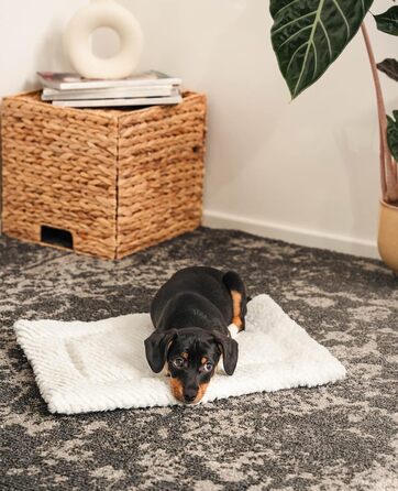 Килимок-підстилка Lionto для собак та котів, зігріваючий, 75x55 см, сірий