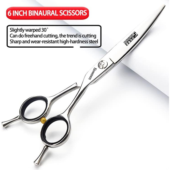 Набір професійних ножиць для стрижки волосся Sharonds 440C (6 дюймів, 3 шт.)